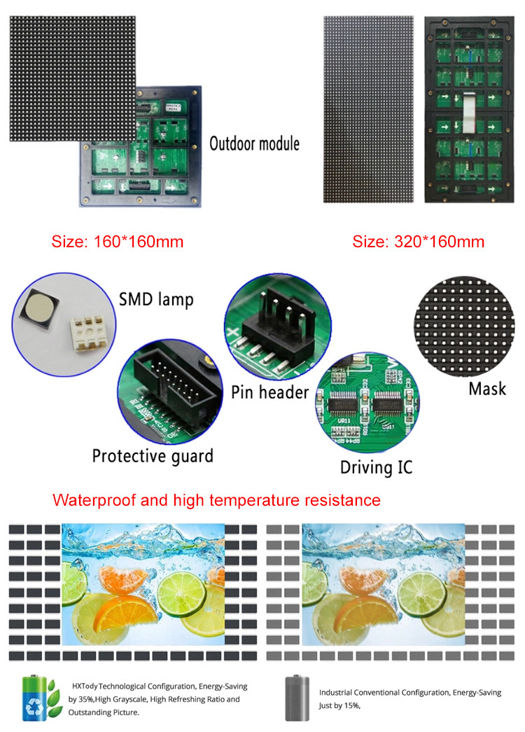 High Brightness Rental P5 Outdoor Energy Saving LED Display