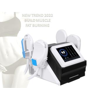 China Spa EMS Fitness Muscle Stimulator Machine HI EMT 4 Handles White Color wholesale