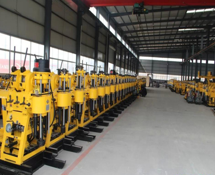 Soil Testing Small 75mm Geological Drilling Rig 100 Meters Engineering