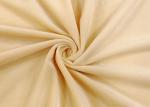 210GSM Printed Micro Polyester Fabric / Polyester Dress Material Peach Color