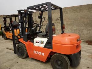 China 2014 Year HELI 2nd Hand Forklift Trucks 3.5 Ton CPCD35 Original Paint No Oil Leakage wholesale