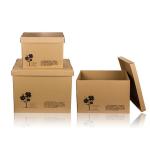 OEM Handmade Corrugated Gift Box With Lid Multifunctional Durable