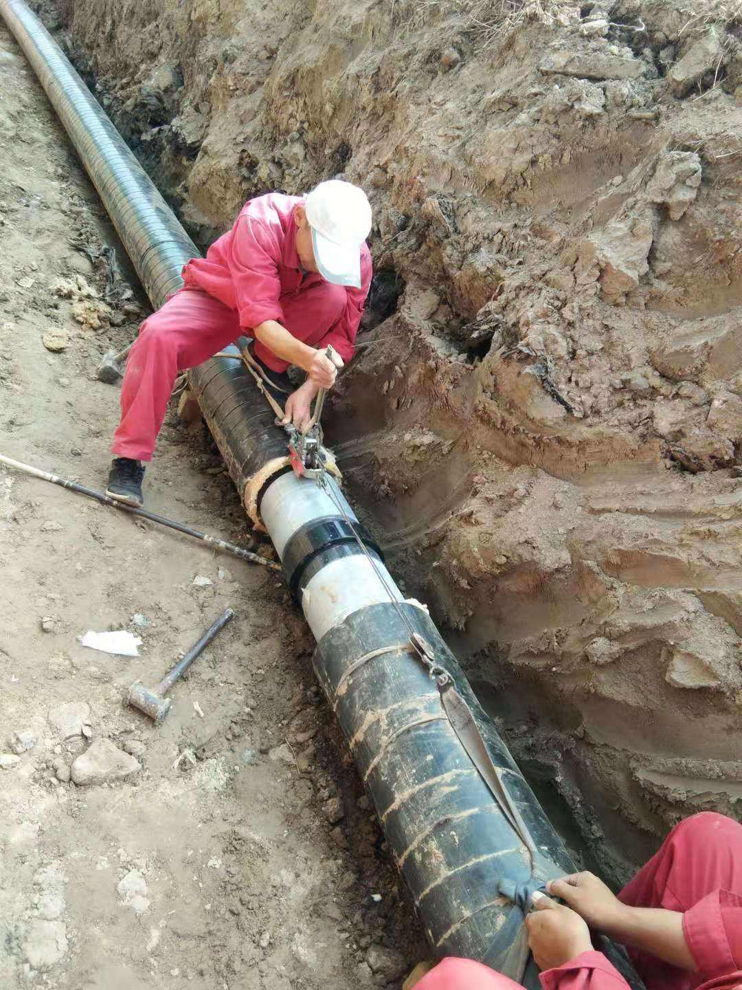 High Pressure Polyethylene Natural Gas Pipe Enhanced 32MPa Abrasion Resistant