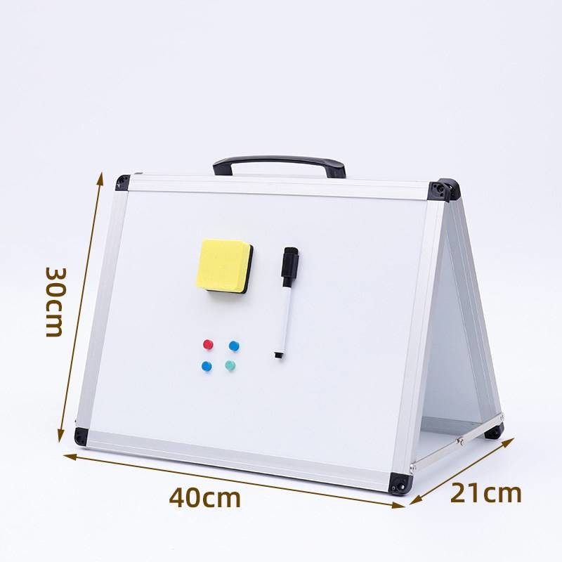 Magnetic Portable Foldable Desktop Whiteboard Dry Erase Whiteboard With Stand