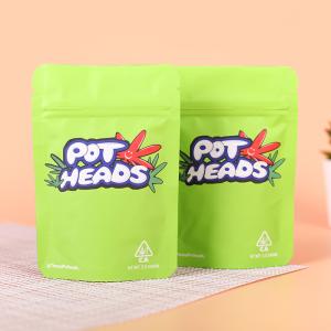 China Holographic Mylar Zipper Stand Up Pouch Gravure Printing wholesale