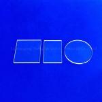 UV High Light Transmission Corrosion Resistant Square Quartz Glass Sheet