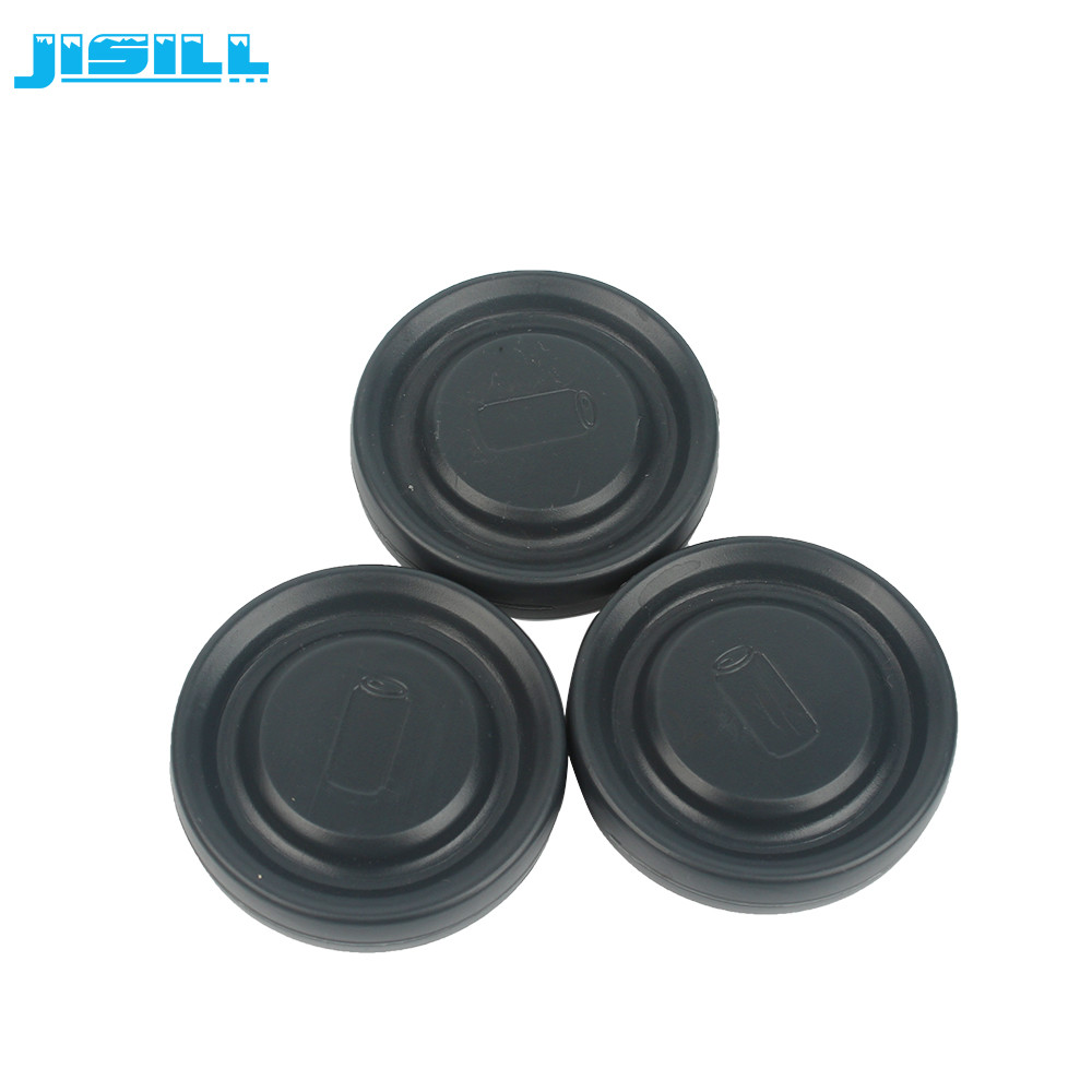 Portable Round Custom Gel Can Cooler Holder with Environment HDPE Materials