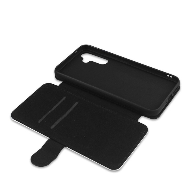 Custom Blank PU Leather Flip Sublimation Phone Wallet Cases Card Holder With TPU Inside For SamSung A34 5G