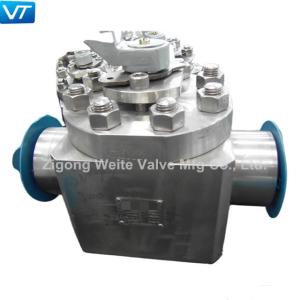 China 1-1/2'' 3000 Psi Top Entry Fire Safe Ball Valve Body Forged Steel wholesale