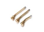 Shuaide V3.20.4 Truck Brass Valve Stems Bend Degree 27° 9.7mm Rim Hole
