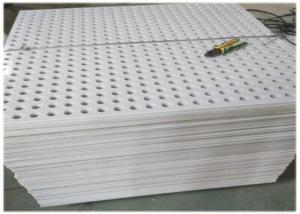 China 2000mm Width 8mm PVC Plastic Perforated Sheet wholesale