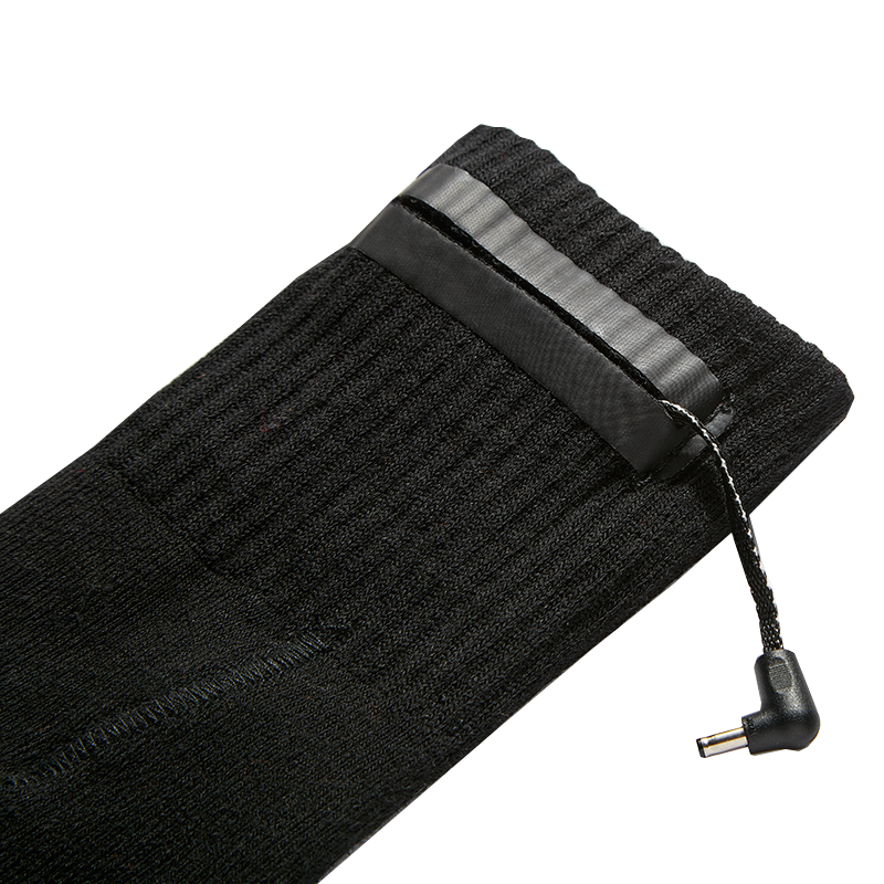 Winter Battery Powered Electric Heated Socks With 2200Mah For Hunting Camping Hiking Riding Cycling
