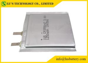 China Flexible Lithium Battery Cp255047 1250mAh 3V Flexible Thin Cell wholesale