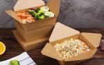 750ml To 2000ml Biodegradable Sandwich Boxes Eco Friendly Disposable Food