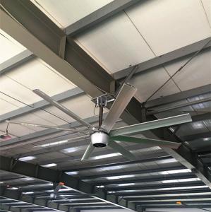 China Aluminum Blade Brushless Ceiling Fan Energy Saving For Distribution Centers wholesale