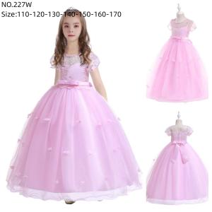 China girl's princess dress evening dress wear party dress ready goods ready to ship stock 139 wholesale