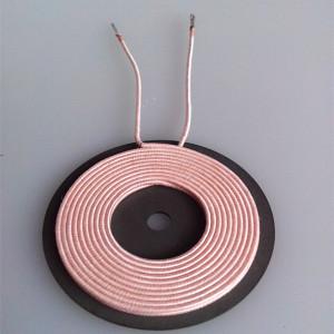 China 6.5uh Inductance Wireless Charging Coil Without Ferrite , 20.5 Inner Dia Size wholesale