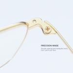 Metal Stainless Steel 140MM Men'S Reading Eyeglasses BSCI Designer Reading