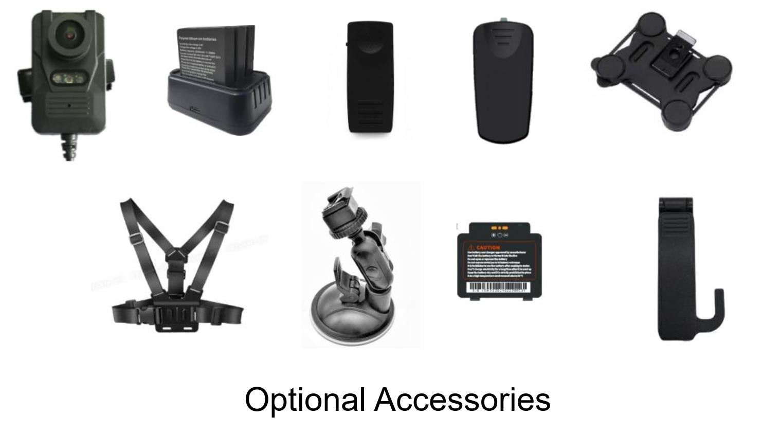 Real Time 4G WIFI Police Wearing Body Cameras GPS 4K 2K Resolution
