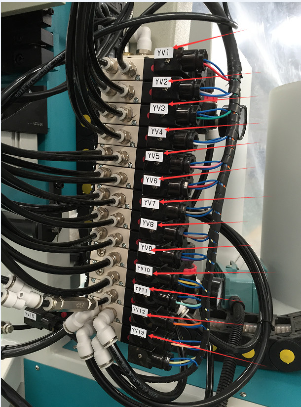 German Siemens PLC Control System Desiccant Filling Machine For Hollow Glass Processing