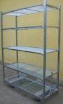 53.1x22.2x74.8inch Danish Flower Trolley ISO Garden Plant Cart
