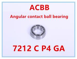 China 7212 C P4 GA Angular Contact Ball Bearing wholesale