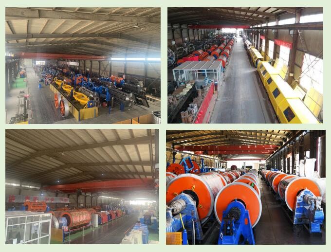 630mm/1+6Bobbin Skip Type Wire&Cable Stranding Machine For ACSR Conductor