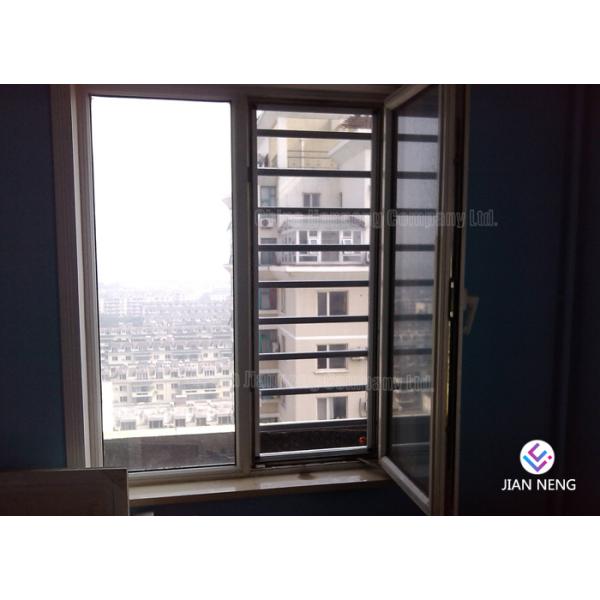 Anti Theft Awning Aluminium Windows And Doors With Stainless Steel Security Mesh Burglar Proof