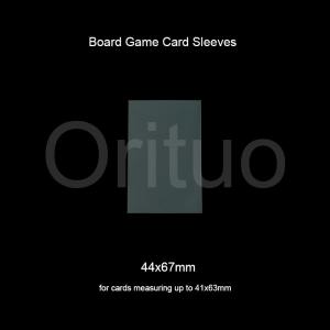 China 44x67mm Board Game Sleeves Polypropylene Card Protection Sleeves Cpp wholesale