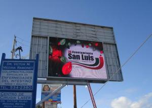 China Street Outdoor Advertising Billboards RGB P10 LED Display Full Color Die Casting wholesale