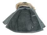 Football Mens Longline Padded Coat Green Mens Long Puffa Coat