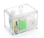 Cotton Pads Holder Makeup Organizer Cosmetics Makeup Cotton Swab Holder Cotton