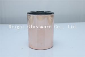 Perfect Rose Gold Glass Candle Holder for wholesale
