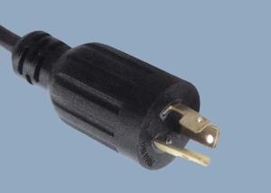 China UL CUL CSA Heavy Duty 3 prong 15A 277V NEMA L7-15P Twist Lock Locking Industrial American UL Power Cord wholesale