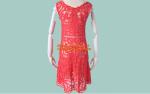clothing summer Hollow out belt sexy knitted crover up crochet beach dress robe