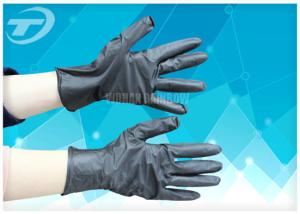 China Dip Flock Lined Medical Disposable Gloves For Electronic And Instrument Industry wholesale