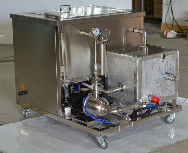 Heated Anilox Roller Ultrasonic Cleaning Machine SUS304 206L With Oil Filtration System