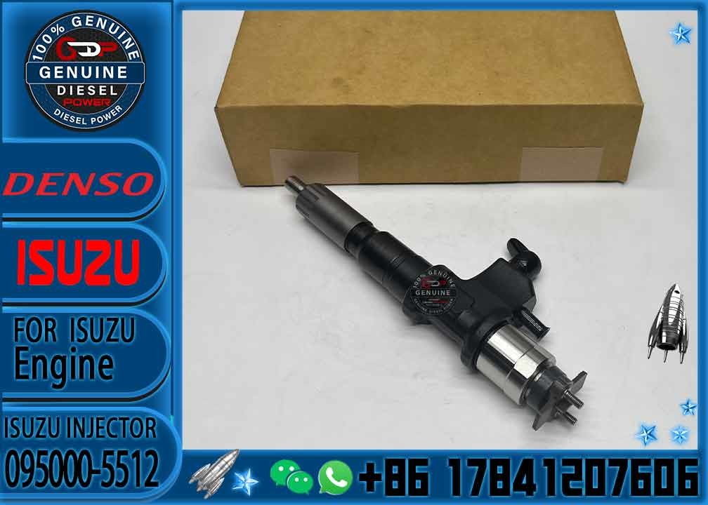 Common rail injector 095000-5512 095000 5515 8-97603415-2 fuel pump injector assembly for Isuzu