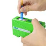 ABS Plastic Green Optic Fiber Cleaner Lightweight Easy Carry