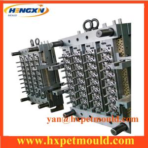 PET mould with hot runner