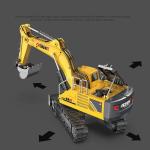 Remote Distance 10-100 Feet 13 Channel RC Construction Vehicles for Kids 3-10