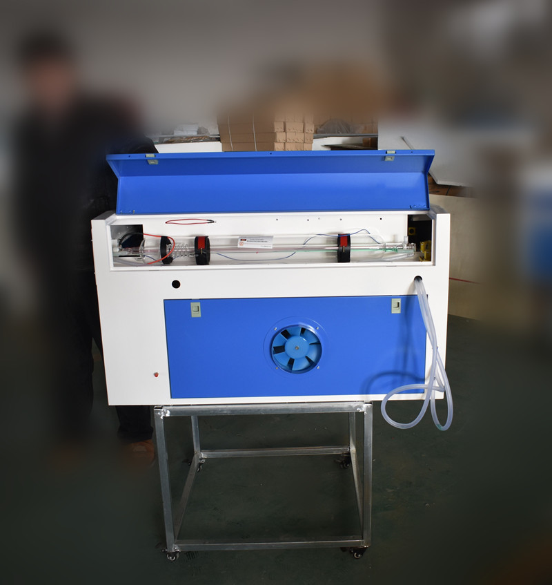 ZODO 80W/60W 640 mm co2 laser cutter, 4060 laser engraving machine honeycomb up and down platform