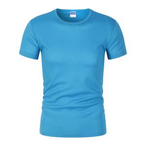 China Custom Printed Sport Shirts Quick Drying T Shirt Printing Logo wholesale