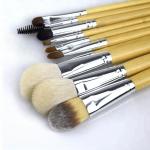 Soft Animal Hair 7pcs Luxury Makeup Brush Set For Setting Powder