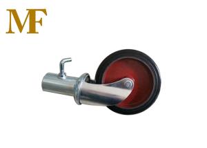 China Rubber Tyre Tube Castor Cuplok Scaffold System 200mm Diameter 8inch wholesale