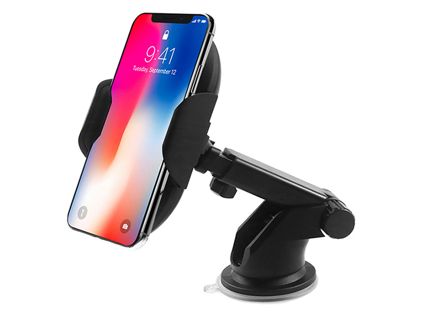 10w Portable Wireless Charger , Wireless Mobile Battery Charger 4-9mm Distance