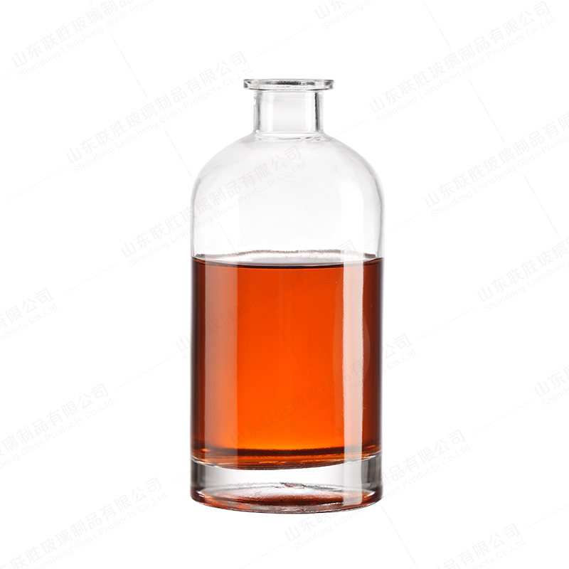 Industrial Beverage Glass Bottle 700ml 750ml 1000ml for Whiskey Vodka Brandy Gin