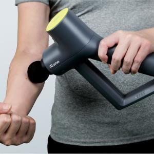 China Lightweight Body Massage Device Electric Deep Percussion 4 Interchangeable Massage Heads wholesale