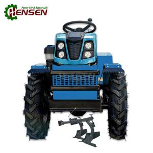 China 2 Tined Plow 4WD Tractor 4 Stroke Small Cultivating Tractor 18HP wholesale