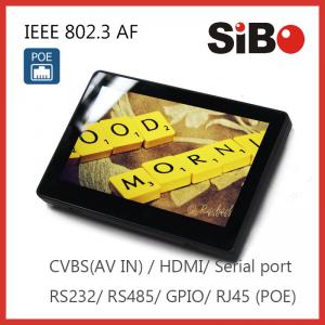 China Wall mount Touch Screen Tablet with Indicating LED Bar PoE powered wholesale